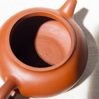 Factory No.1 Yixing Teapot #68 90's Nian Gao Flat Belly Teapot 170ml - YUMM CHA