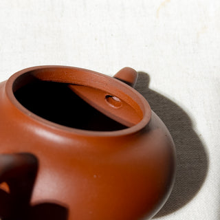 Factory No.1 Yixing Teapot #68 90's Nian Gao Flat Belly Teapot 170ml - YUMM CHA