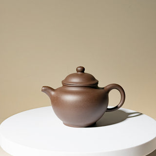 Factory No.1 Yixing Teapot #70 Late 80's Purple Clay Duo Zi Teapot 120ml - YUMM CHA