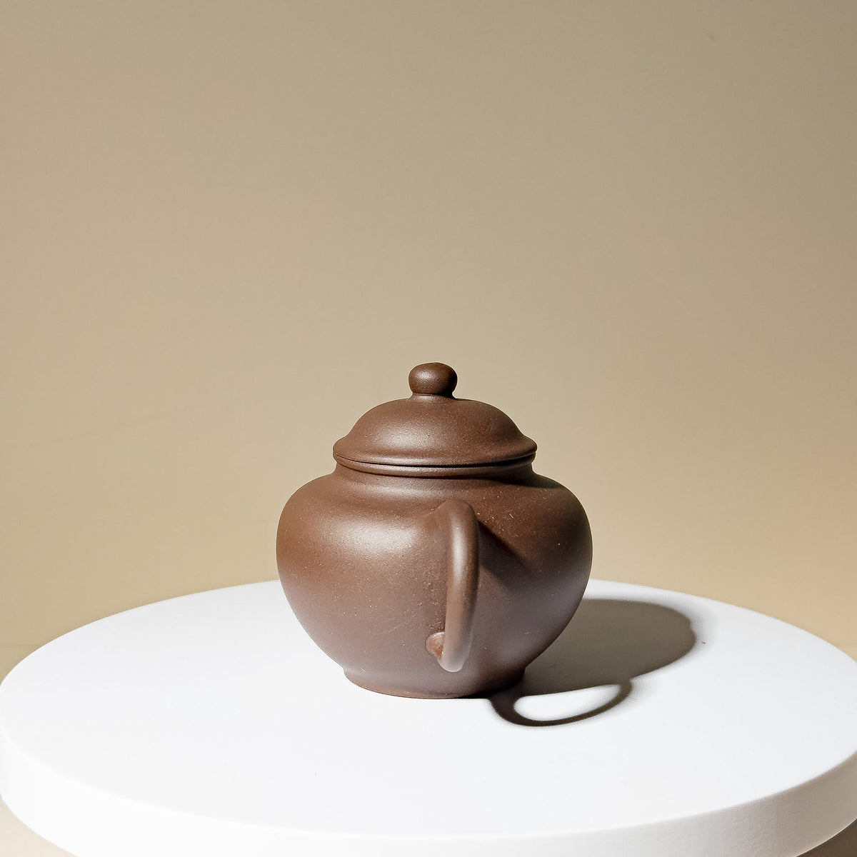 Factory No.1 Yixing Teapot #70 Late 80's Purple Clay Duo Zi Teapot 120ml - YUMM CHA