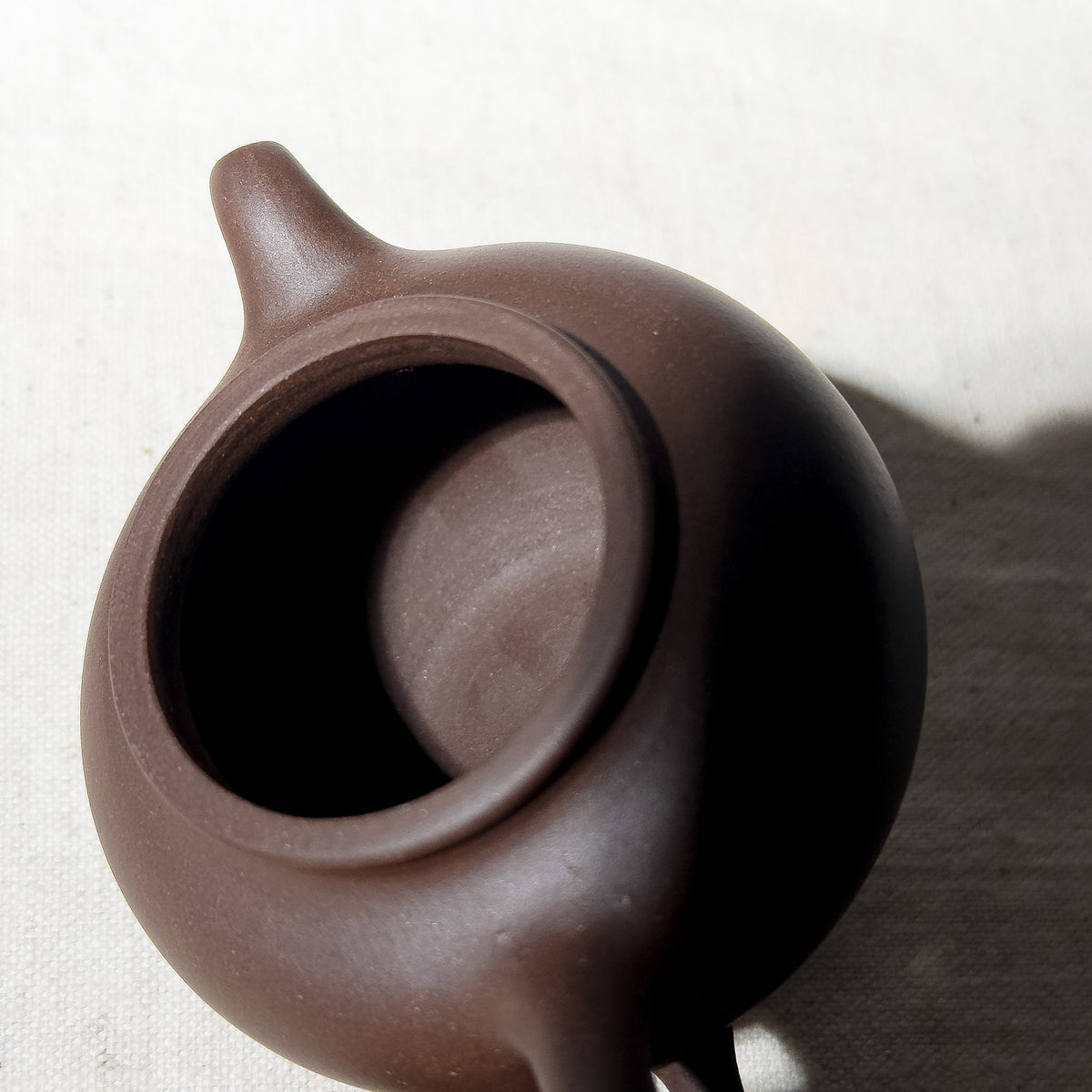 Factory No.1 Yixing Teapot #70 Late 80's Purple Clay Duo Zi Teapot 120ml - YUMM CHA