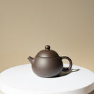 Factory No.1 Yixing Teapot #71 Late 80's Black Clay Xi Shi Teapot 85ml - YUMM CHA