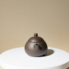 Factory No.1 Yixing Teapot #71 Late 80's Black Clay Xi Shi Teapot 85ml - YUMM CHA