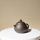 Factory No.1 Yixing Teapot #71 Late 80's Black Clay Xi Shi Teapot 85ml - YUMM CHA