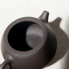 Factory No.1 Yixing Teapot #71 Late 80's Black Clay Xi Shi Teapot 85ml - YUMM CHA