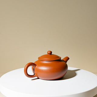 Vintage Yixing Teapot #73 Early 90's Red Clay Tai Jian Teapot 100ml