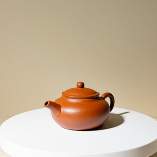 Vintage Yixing Teapot #73 Early 90's Red Clay Tai Jian Teapot 100ml