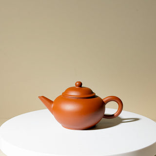 Vintage Yixing Teapot #77 Late 80's Red Clay ShuiPing Teapot 80ml