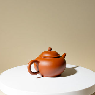Vintage Yixing Teapot #77 Late 80's Red Clay ShuiPing Teapot 80ml