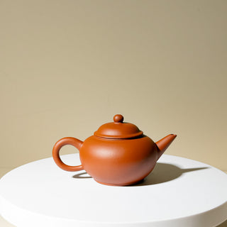 Vintage Yixing Teapot #77 Late 80's Red Clay ShuiPing Teapot 80ml