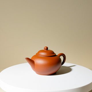 Vintage Yixing Teapot #77 Late 80's Red Clay ShuiPing Teapot 80ml