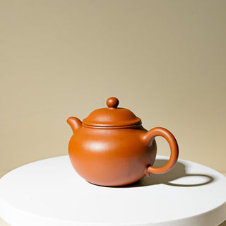 Vintage Yixing Teapot #78 90's Red Clay ShuiPing Teapot 150ml