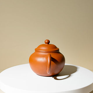 Vintage Yixing Teapot #78 90's Red Clay ShuiPing Teapot 150ml