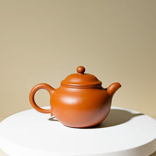 Vintage Yixing Teapot #78 90's Red Clay ShuiPing Teapot 150ml