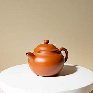 Vintage Yixing Teapot #78 90's Red Clay ShuiPing Teapot 150ml