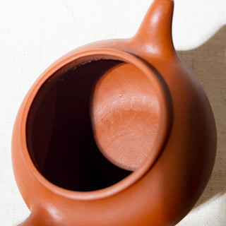Vintage Yixing Teapot #78 90's Red Clay ShuiPing Teapot 150ml