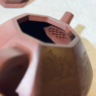 Master-made Yixing Teapot #10 Ba Fang Shi Piao Purple Clay 200ml - YUMM CHA