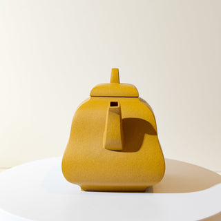 Master-made Yixing Teapot #12 Duan Ni 250ml 張永欣 國家工藝美術師本人持壺照片及證書 - YUMM CHA