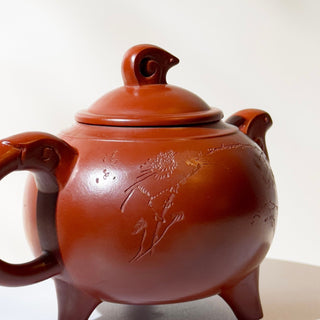 Master-made Yixing Teapot #13 Zhu Ni 275ml 徐國芬 國家工藝美術師本人持壺照片加證書 - YUMM CHA