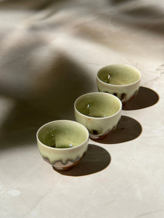 Porcelain Artisan Tea Cup - YUMM-CHA