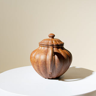 Taiwan Rock Mine Teapot (3 times fired) 陶作坊 150ml - YUMM CHA