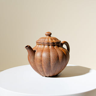 Taiwan Rock Mine Teapot (3 times fired) 陶作坊 150ml - YUMM CHA