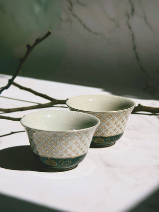 Tea Cups Kutani - YUMM-CHA