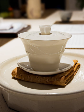 Lightweight Porcelain Gaiwan 100ml - YUMM CHA