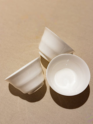 Ultra Lightweight “Bone China” Chaozhou Gaiwan 100ml - YUMM CHA