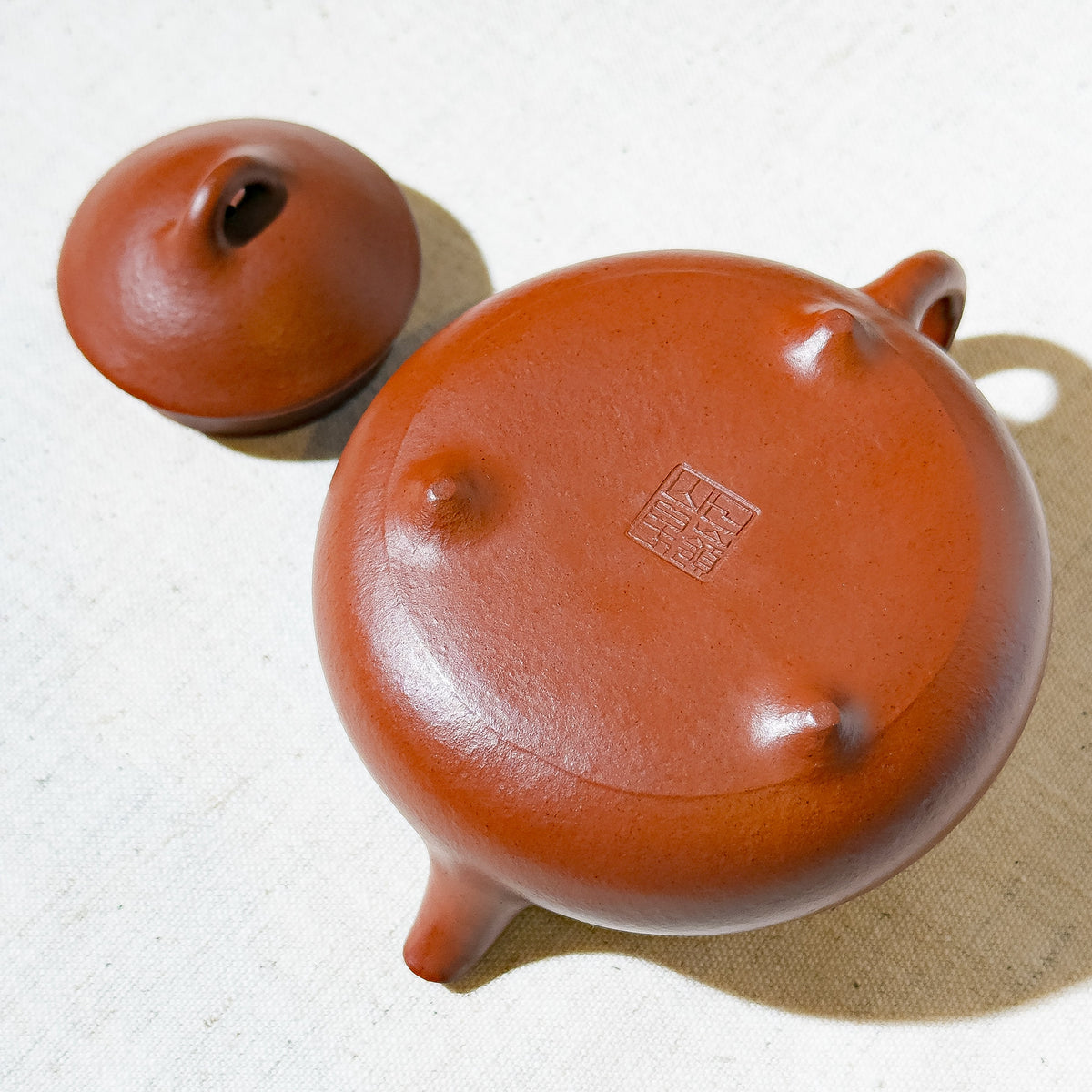 Vintage Yixing Teapot #25 Zhu Ni 200ml - YUMM CHA