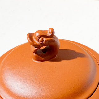 Vintage Yixing Teapot #30 Nurtured Hong Tu Guan 120ml - YUMM CHA