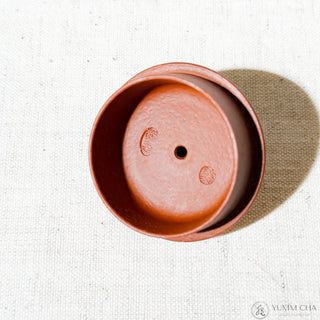 Vintage Yixing Teapot #37 Sceptre-shaped Knob Zhu Ni 120ml - YUMM CHA