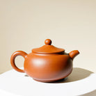 Vintage Yixing Teapot #38 Li-Mao (Straw Hat) Hong Ni 200ml - YUMM CHA