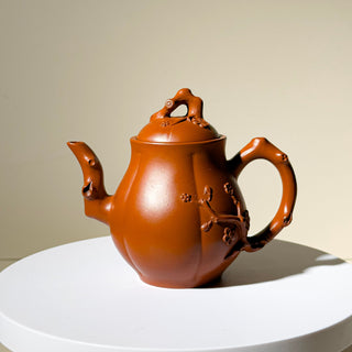 Vintage Yixing Teapot #43 Plum Blossom Meiping Teapot 175ml YUMM CHA