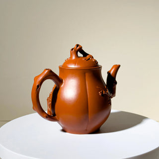 Vintage Yixing Teapot #43 Plum Blossom Meiping Teapot 175ml YUMM CHA