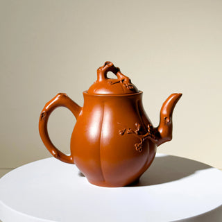 Vintage Yixing Teapot #43 Plum Blossom Meiping Teapot 175ml YUMM CHA