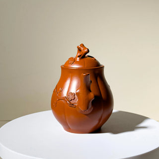 Vintage Yixing Teapot #43 Plum Blossom Meiping Teapot 175ml YUMM CHA