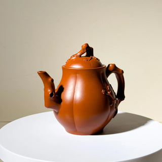 Vintage Yixing Teapot #43 Plum Blossom Meiping Teapot 175ml YUMM CHA