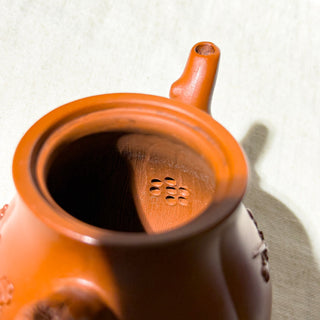 Vintage Yixing Teapot #43 Plum Blossom Meiping Teapot 175ml YUMM CHA