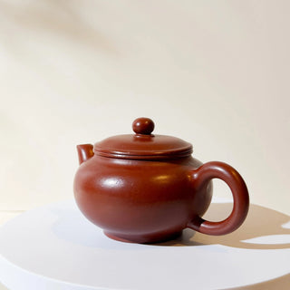 Vintage Yixing Teapot #6 90’s Zhu Ni Exported to Taiwan 175ml - YUMM CHA