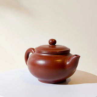 Vintage Yixing Teapot #6 90’s Zhu Ni Exported to Taiwan 175ml - YUMM CHA