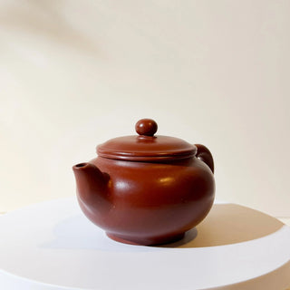 Vintage Yixing Teapot #6 90’s Zhu Ni Exported to Taiwan 175ml - YUMM CHA