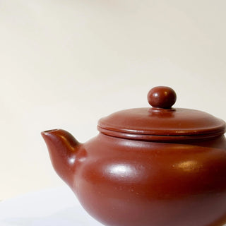 Vintage Yixing Teapot #6 90’s Zhu Ni Exported to Taiwan 175ml - YUMM CHA