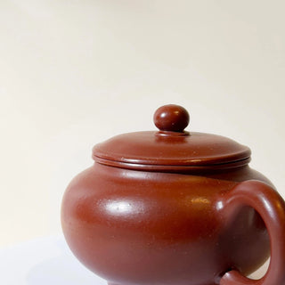 Vintage Yixing Teapot #6 90’s Zhu Ni Exported to Taiwan 175ml - YUMM CHA