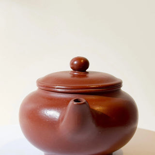 Vintage Yixing Teapot #6 90’s Zhu Ni Exported to Taiwan 175ml - YUMM CHA